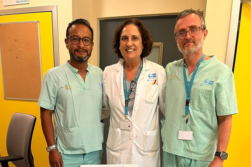 Oscar Vedia, Elda Besada e Iván Núñez Gil