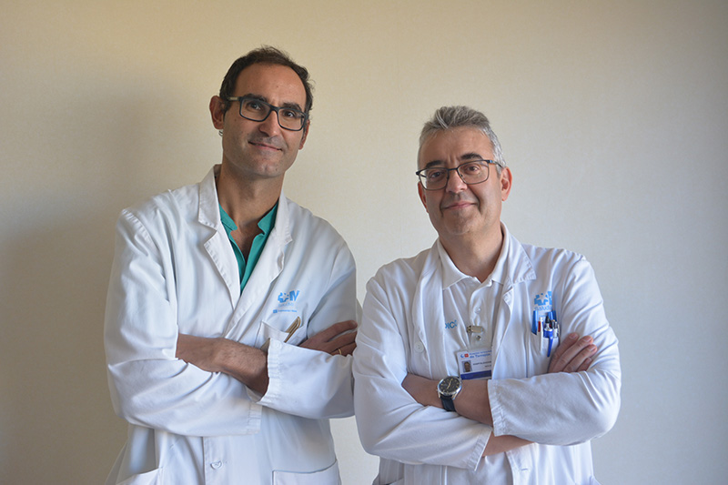 Dr. Oliveros-Acebes y Dr. Mirón