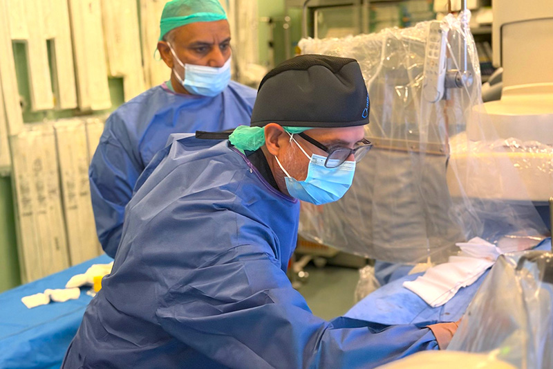 Ivan Nuñez, jefe del servicio de cardiología